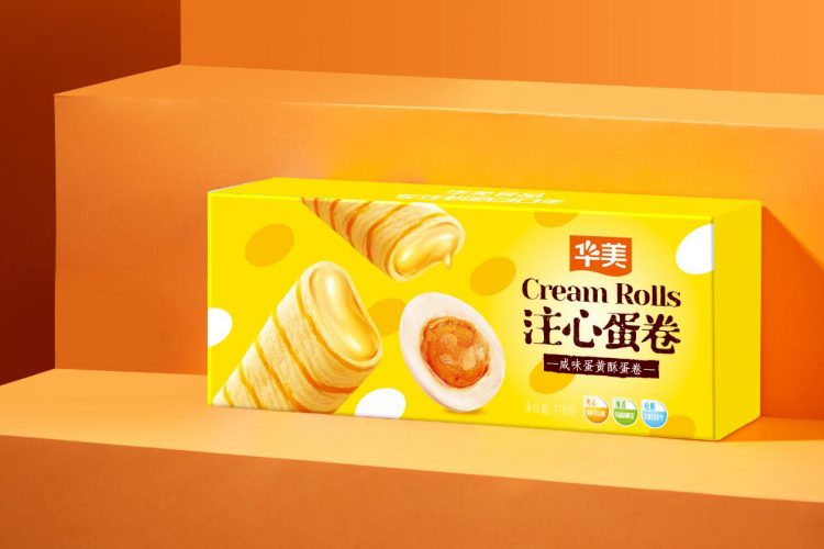 176G咸蛋黄酥蛋卷